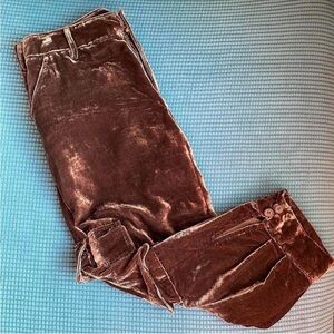 Velvet Brown Pants